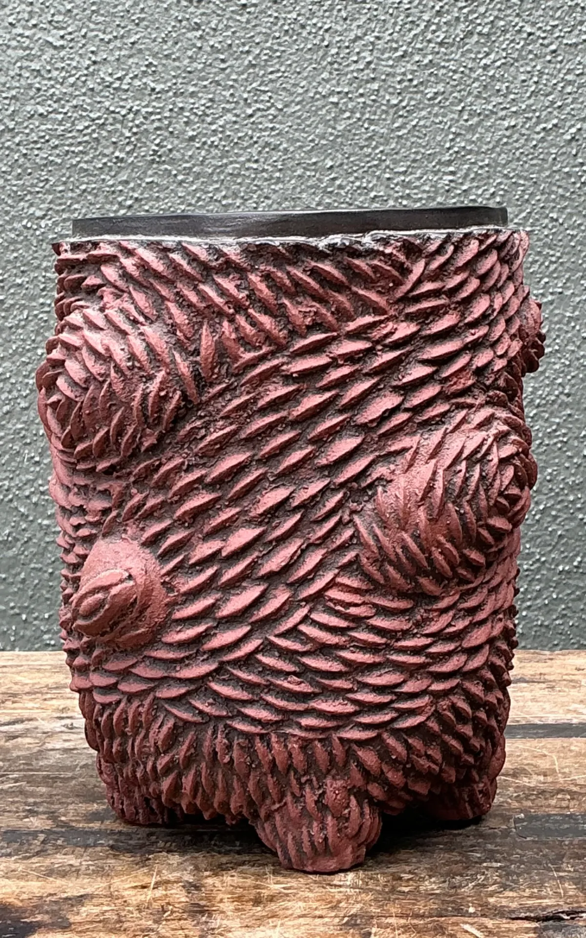 Vintage Sculptural Ceramic Vase