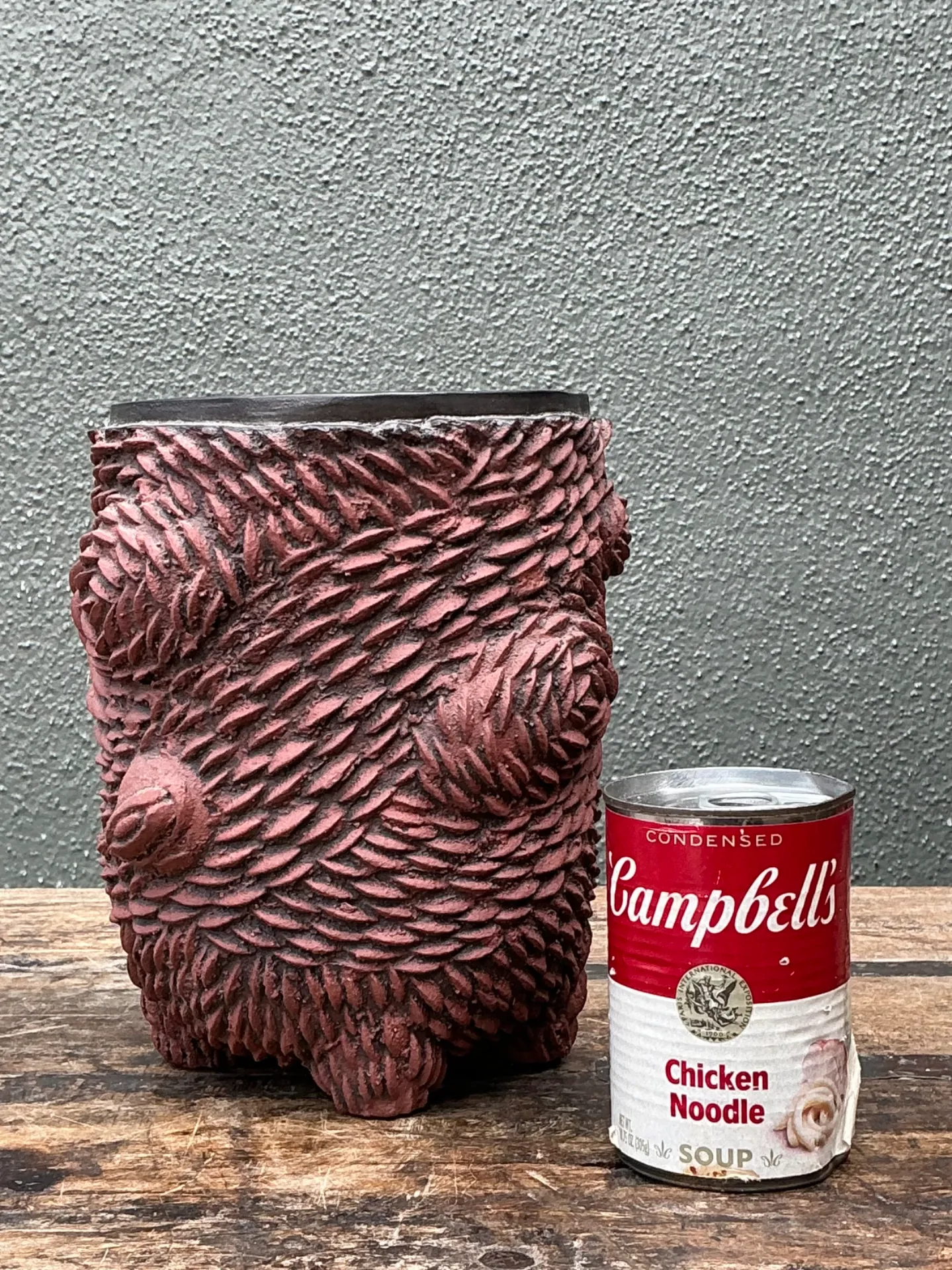 Vintage Sculptural Ceramic Vase — additional photo 3