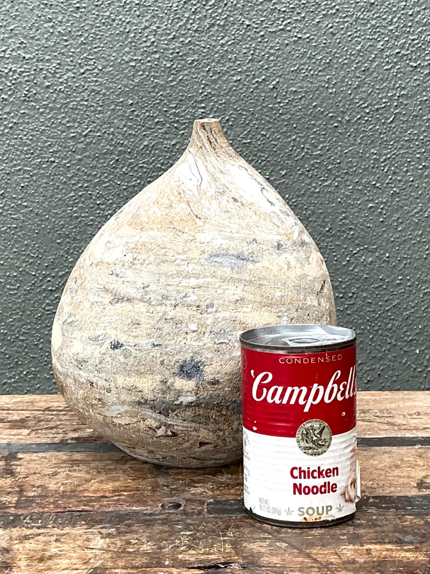Vintage Textured Ceramic Pottery Vase — additional photo 6