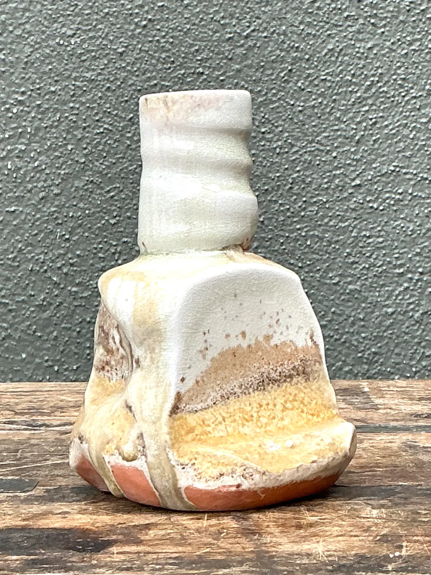 Vintage Abstract Ceramic Vase — additional photo 3