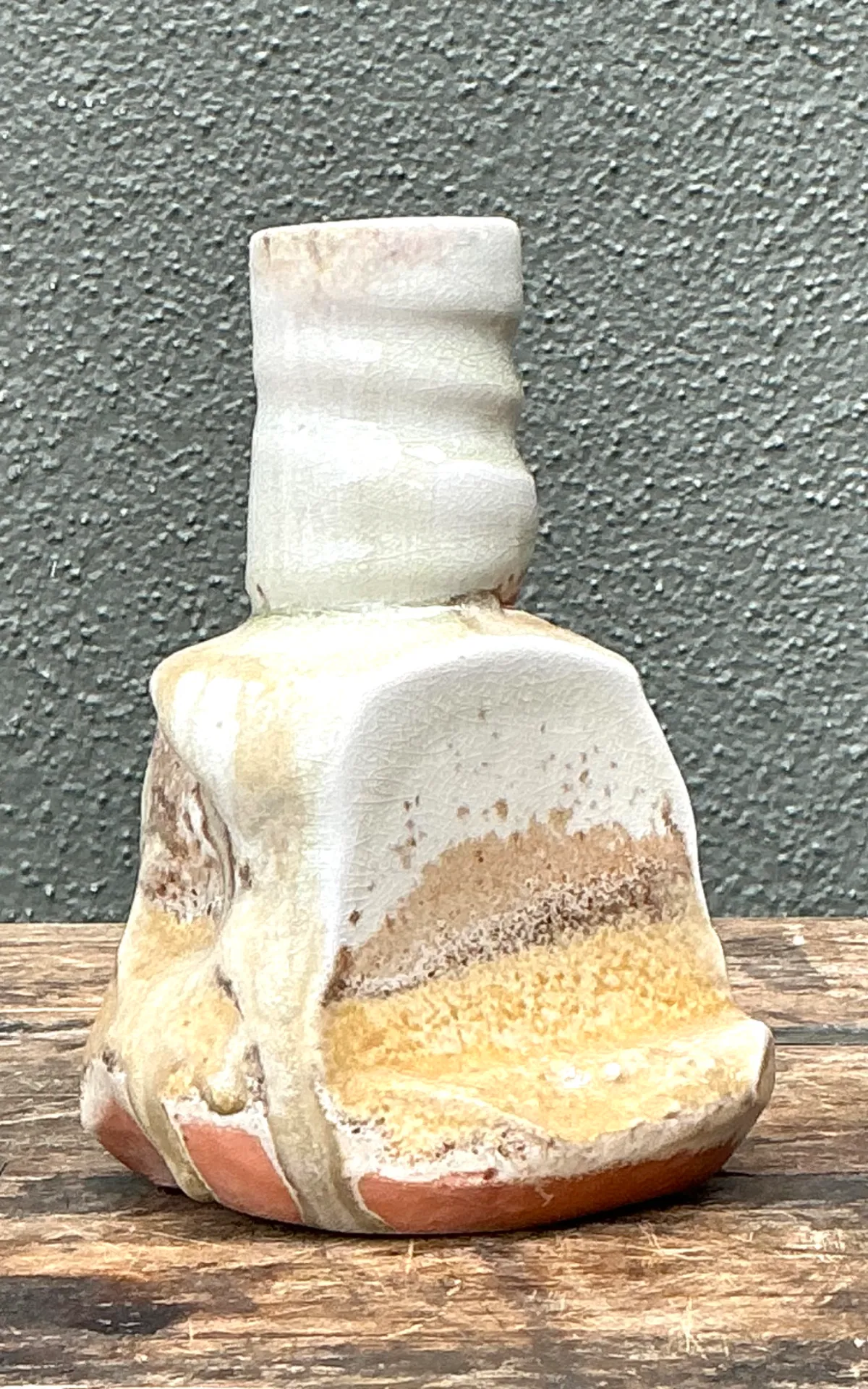 Vintage Abstract Ceramic Vase — additional photo 3