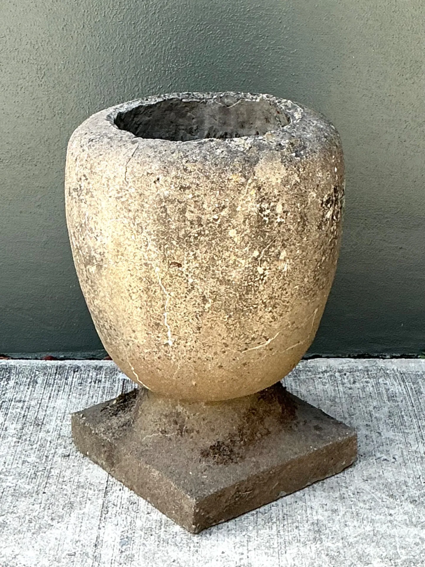 Rustic Stone Garden Planter — additional photo 6