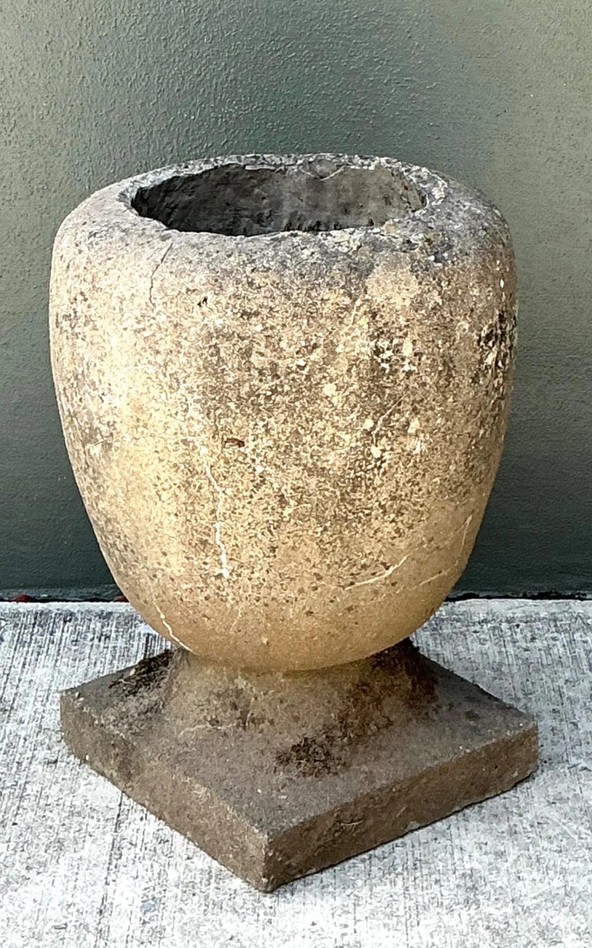 Rustic Stone Garden Planter — additional photo 6