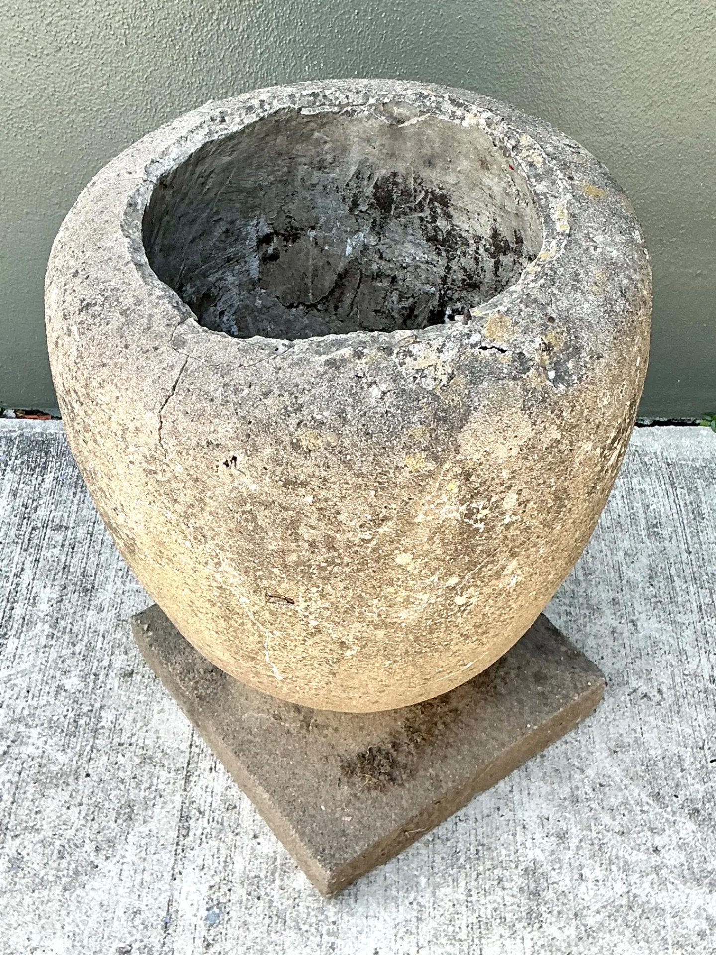 Rustic Stone Garden Planter — additional photo 8