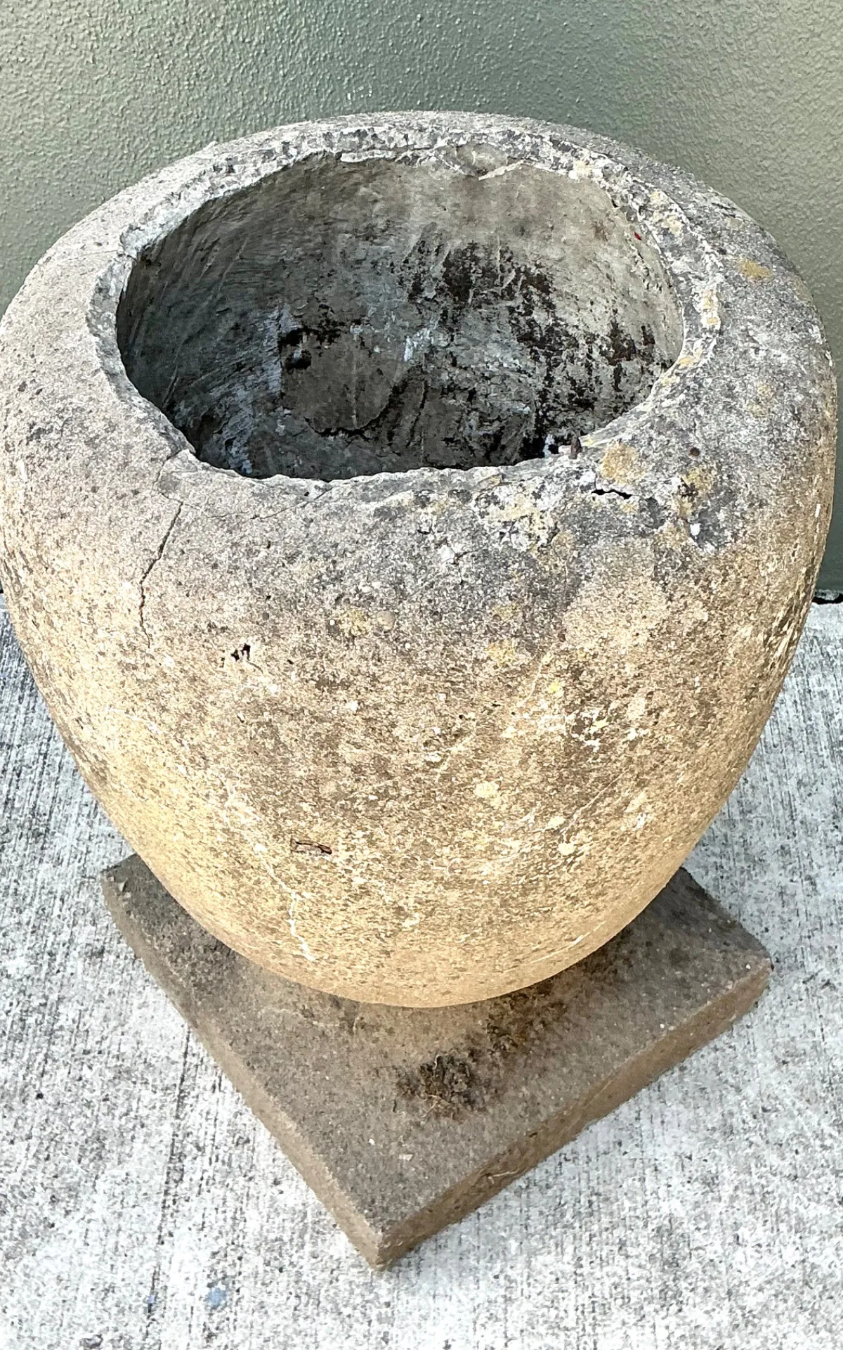 Rustic Stone Garden Planter — additional photo 8