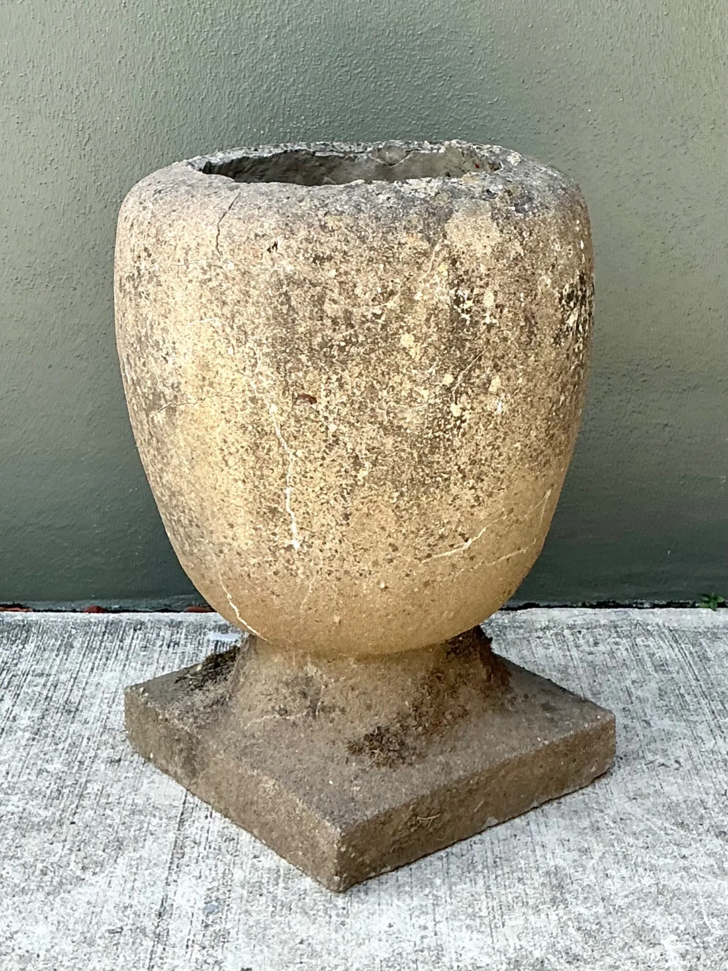 Rustic Stone Garden Planter — additional photo 5