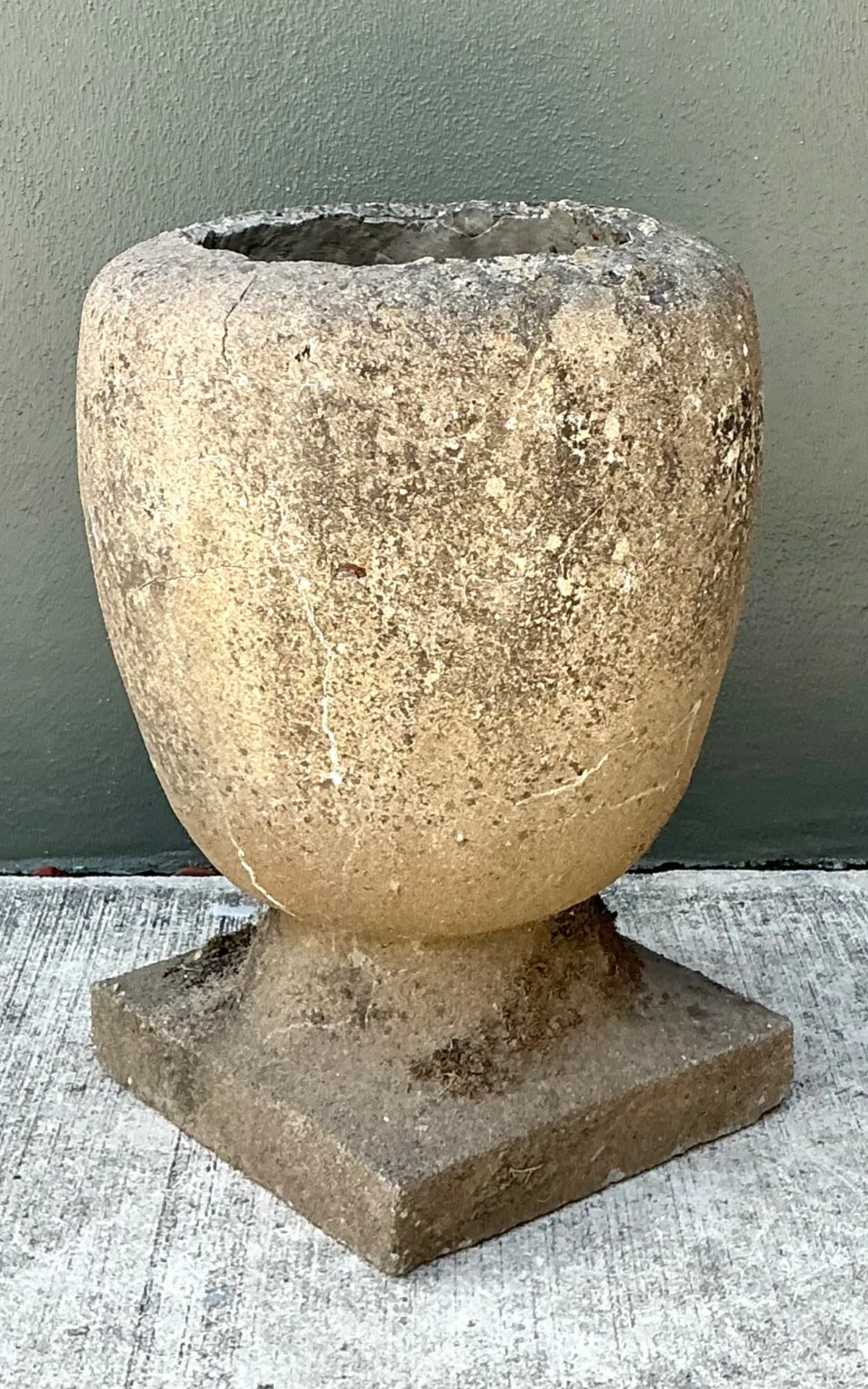 Rustic Stone Garden Planter — additional photo 5