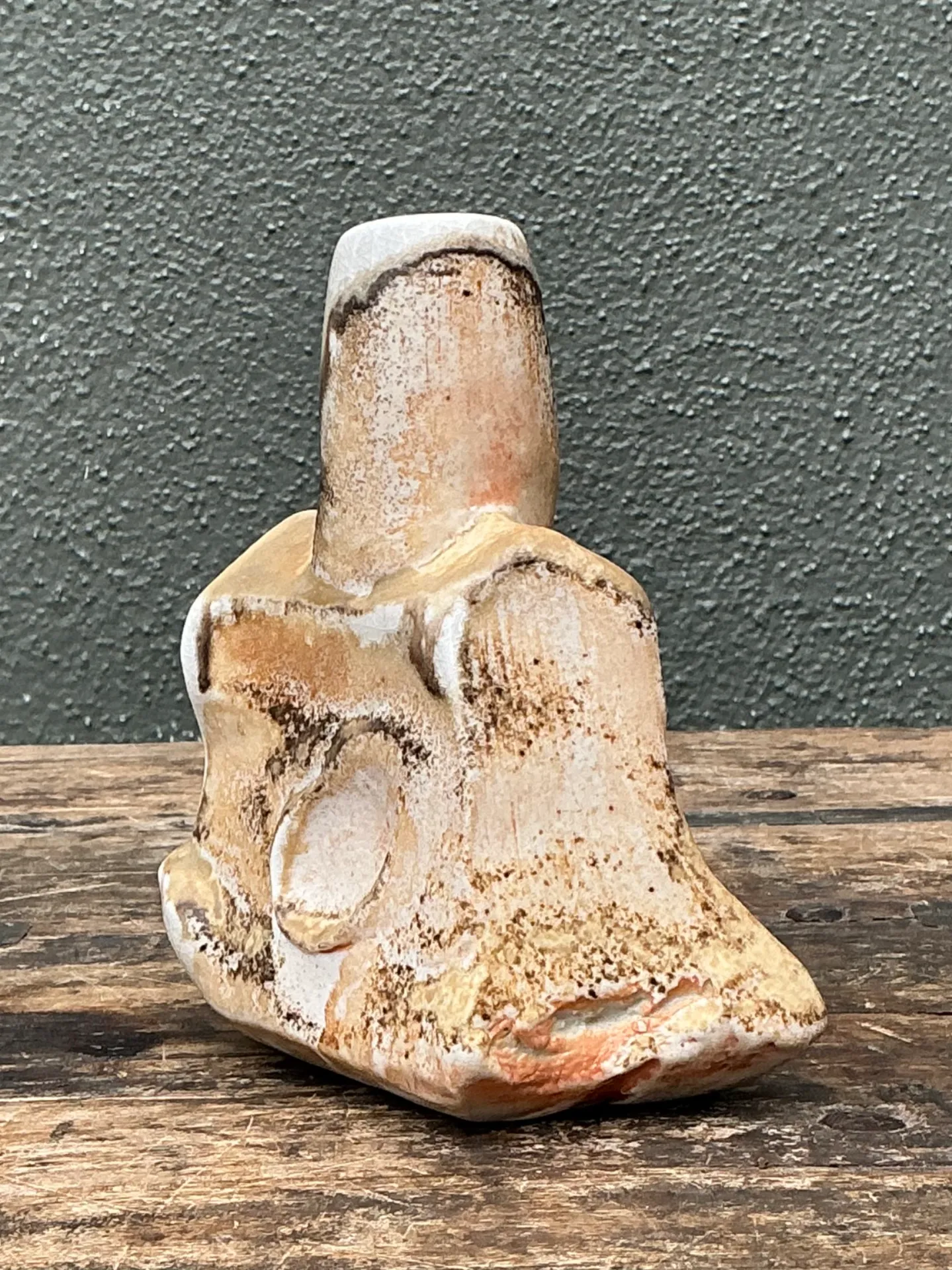 Vintage Abstract Ceramic Vase — additional photo 3