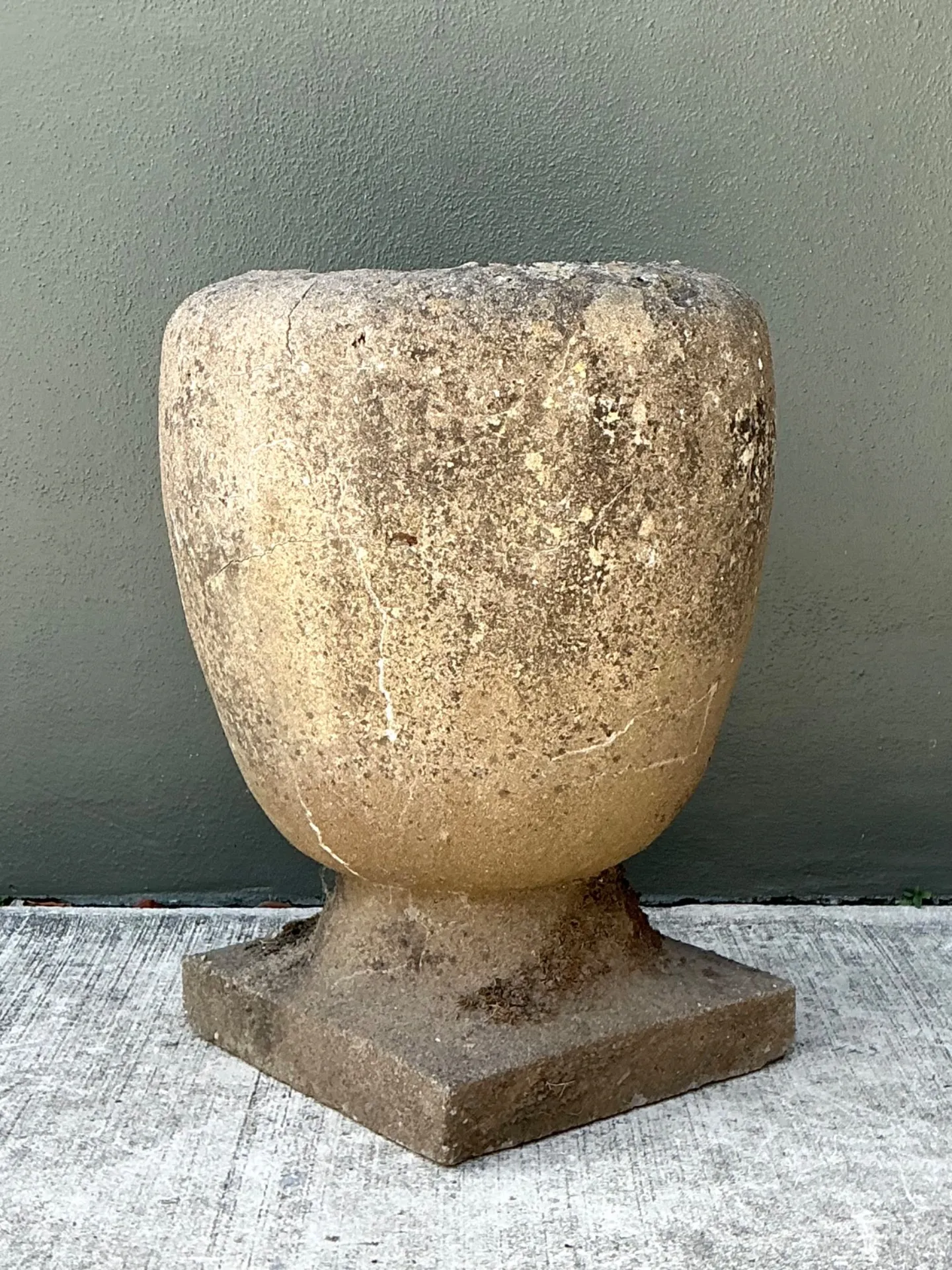 Rustic Stone Garden Planter — additional photo 3
