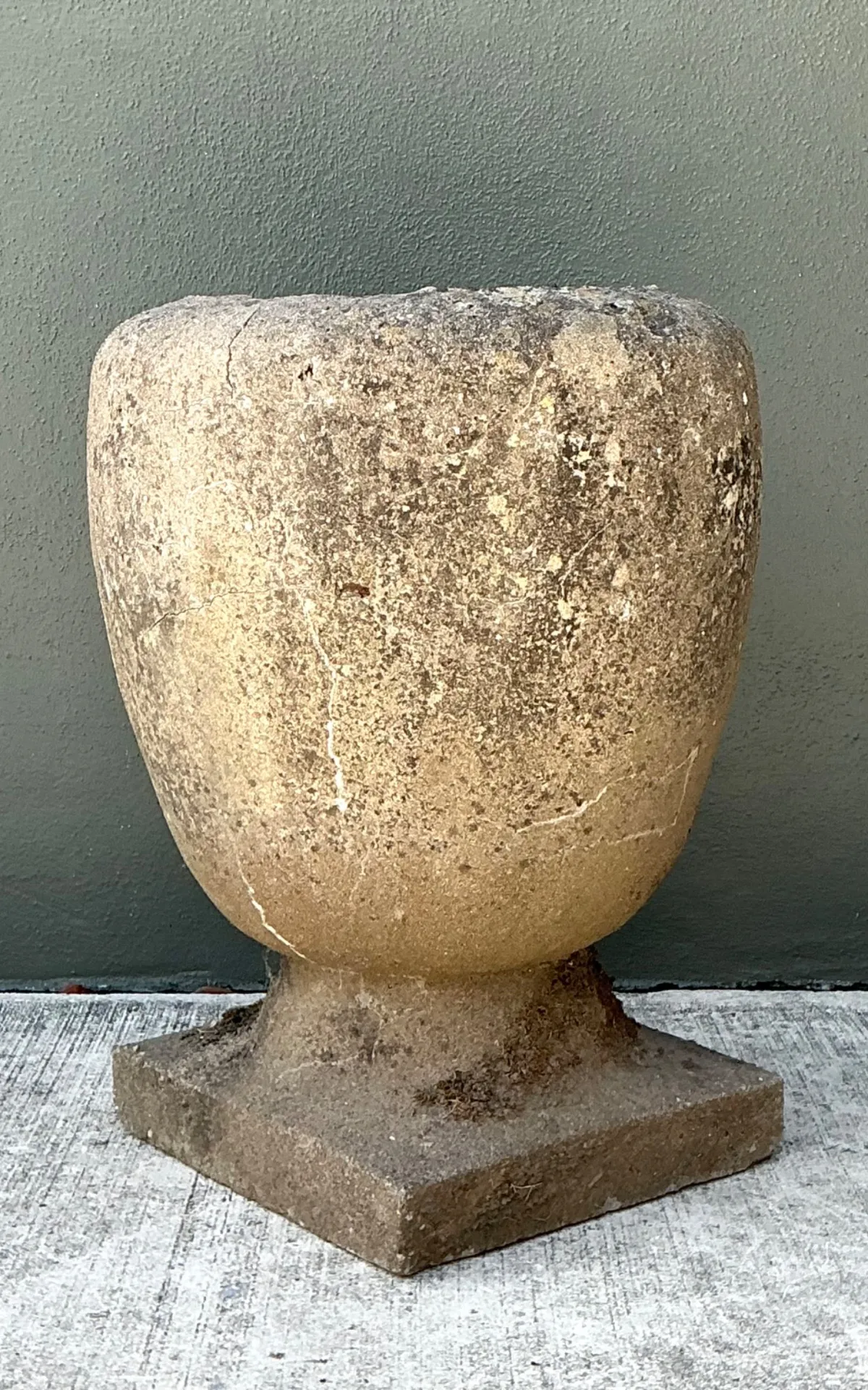 Rustic Stone Garden Planter — additional photo 3