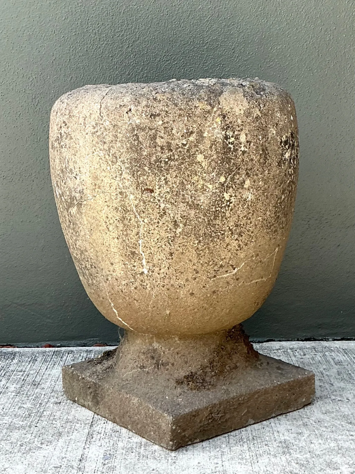Rustic Stone Garden Planter — additional photo 1