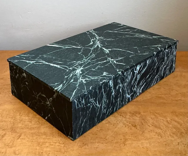 Vintage Green Marble Box — additional photo 5