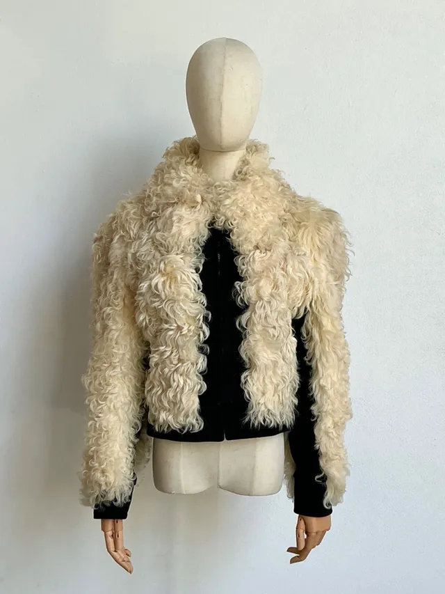 Vintage Shearling Wool Jacket — additional photo 2