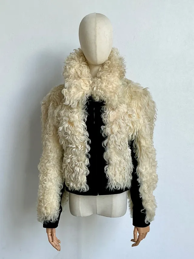 Vintage Shearling Wool Jacket — additional photo 3