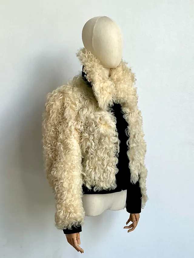 Vintage Shearling Wool Jacket — additional photo 1
