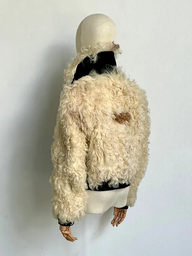 Vintage Shearling Wool Jacket — additional photo 8