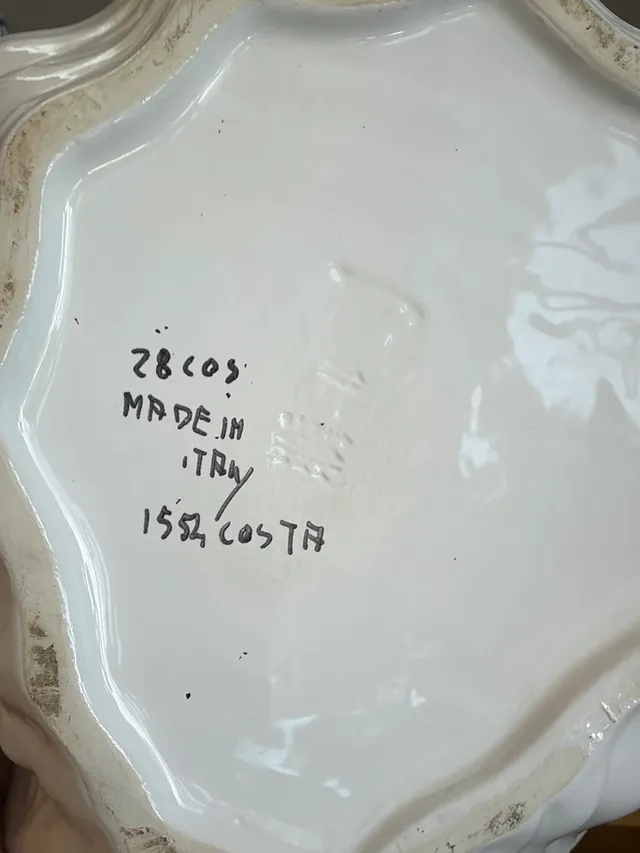 Vintage Italian Glazed Ceramic Fish Tureen — additional photo 6