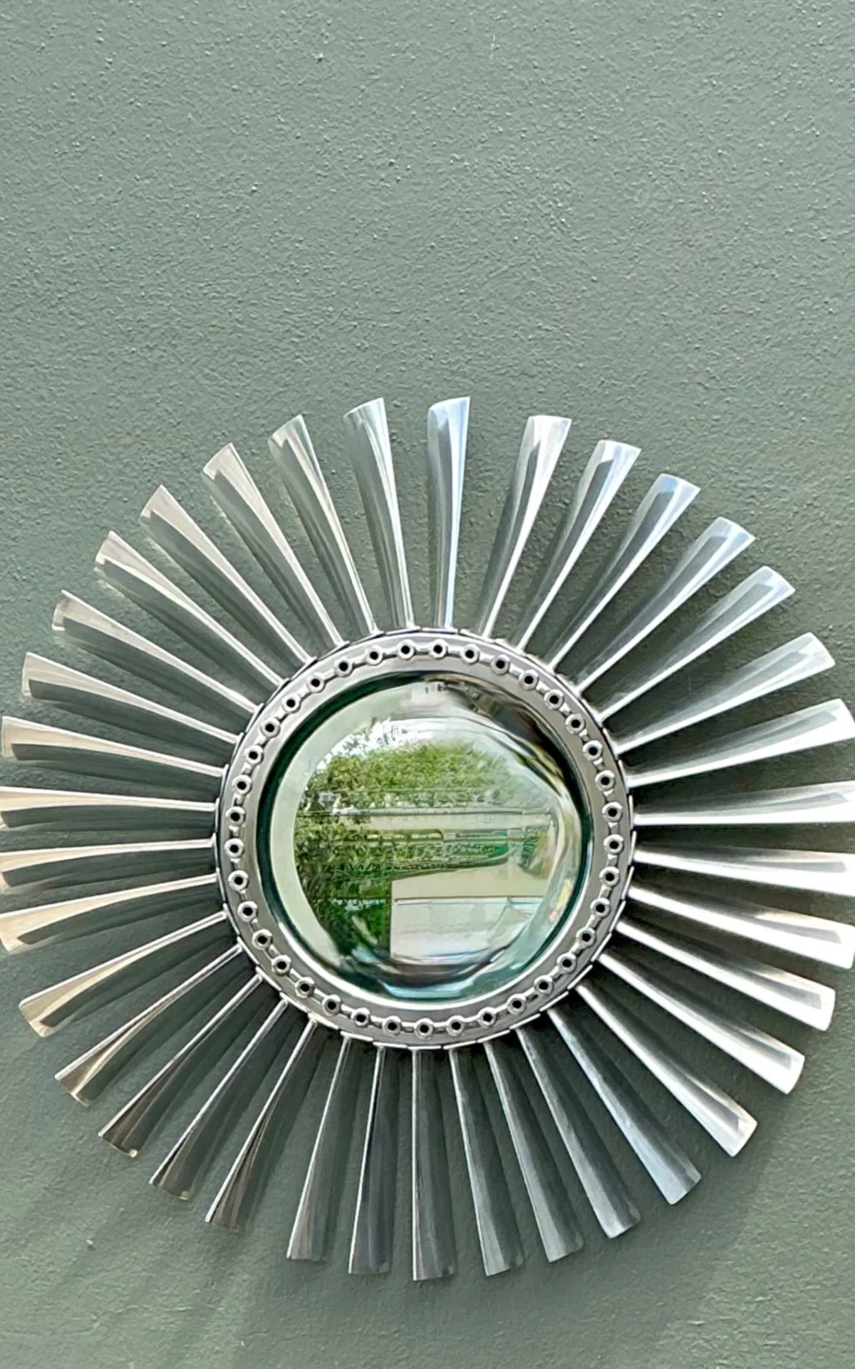 Vintage industrial Rolls Royce “Spey” Mirror