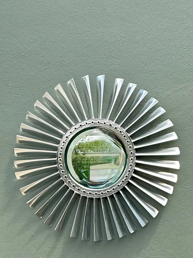 Vintage industrial Rolls Royce “Spey” Mirror — additional photo 1