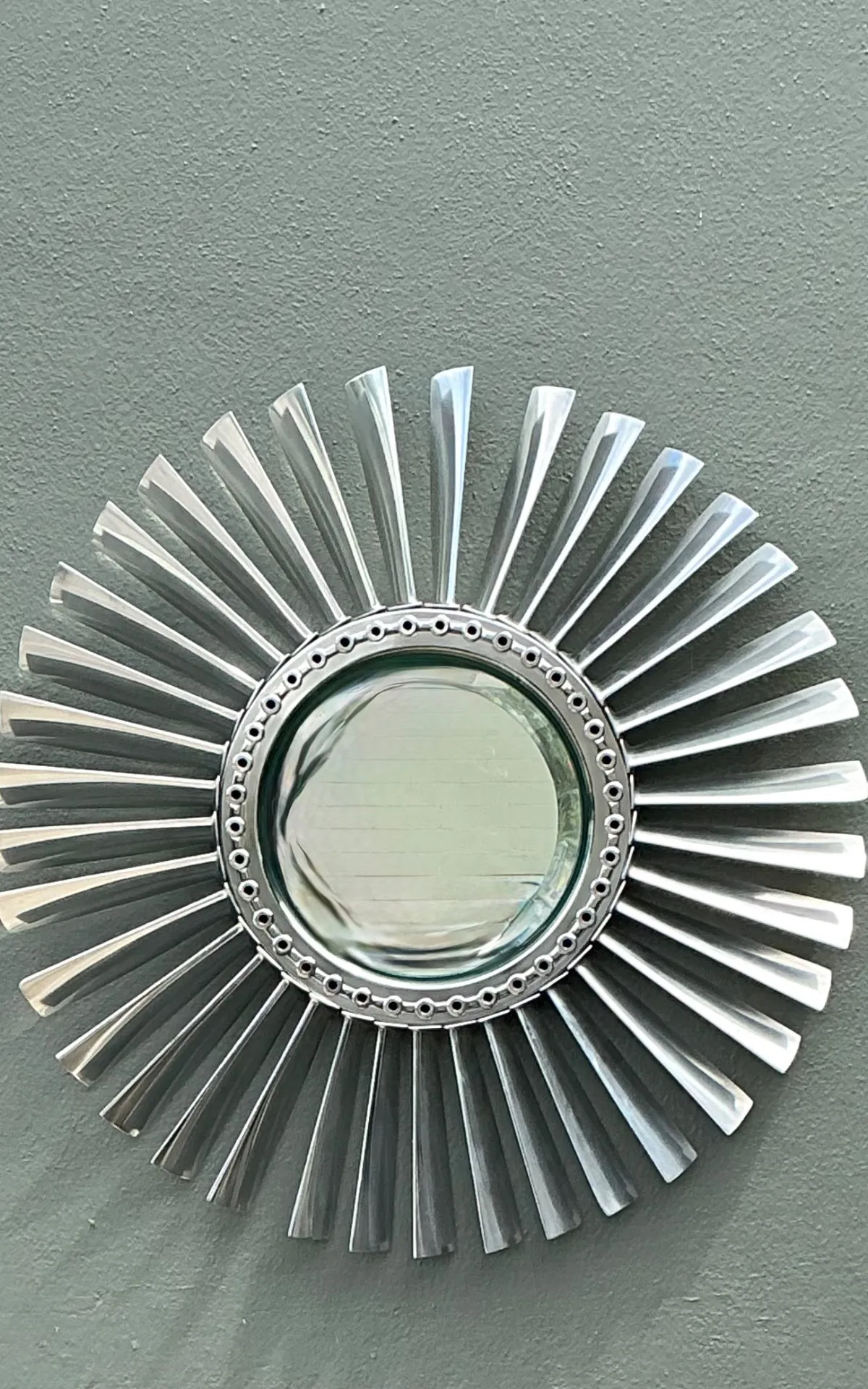 Vintage industrial Rolls Royce “Spey” Mirror — additional photo 2