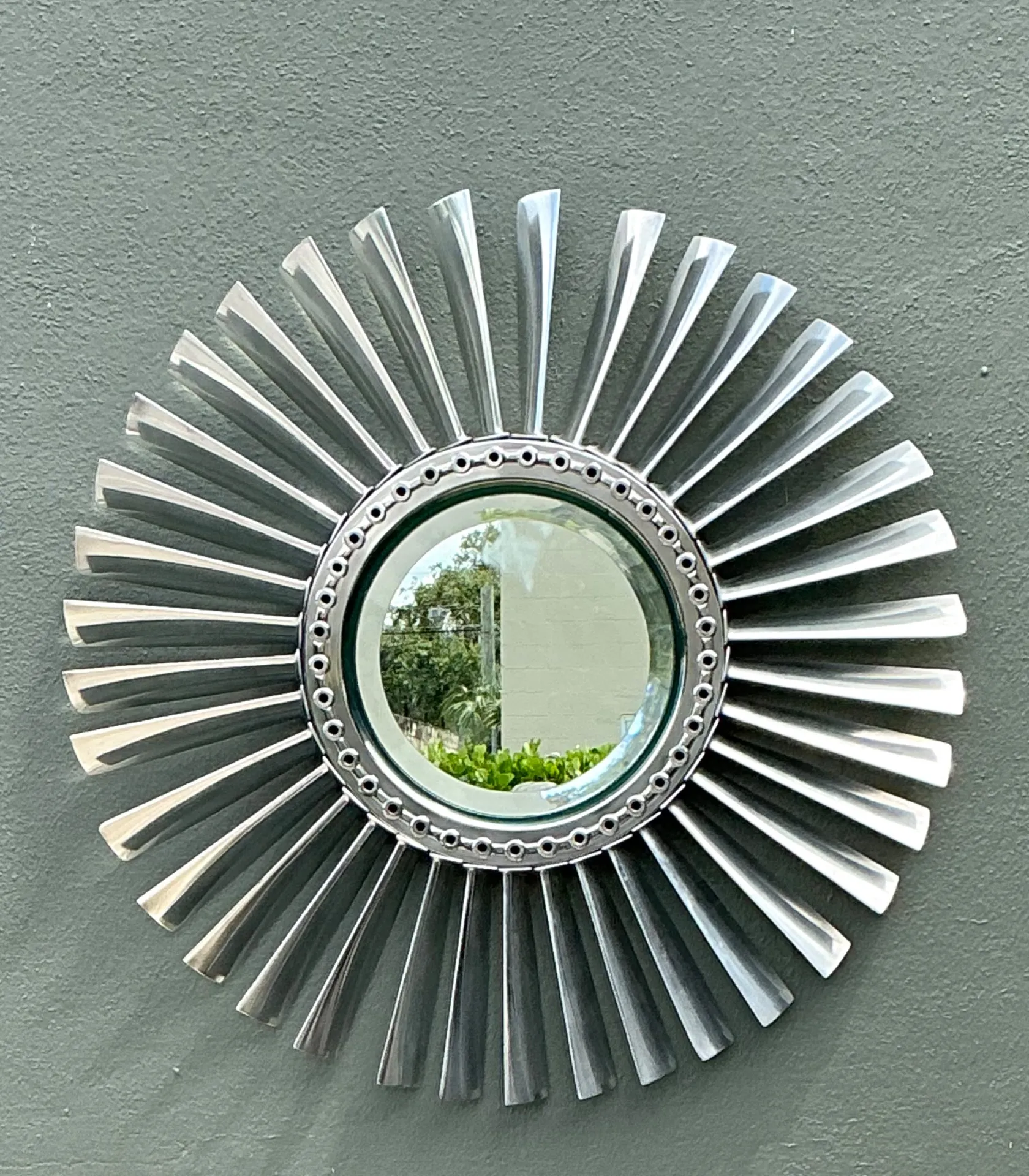 Vintage industrial Rolls Royce “Spey” Mirror — additional photo 5