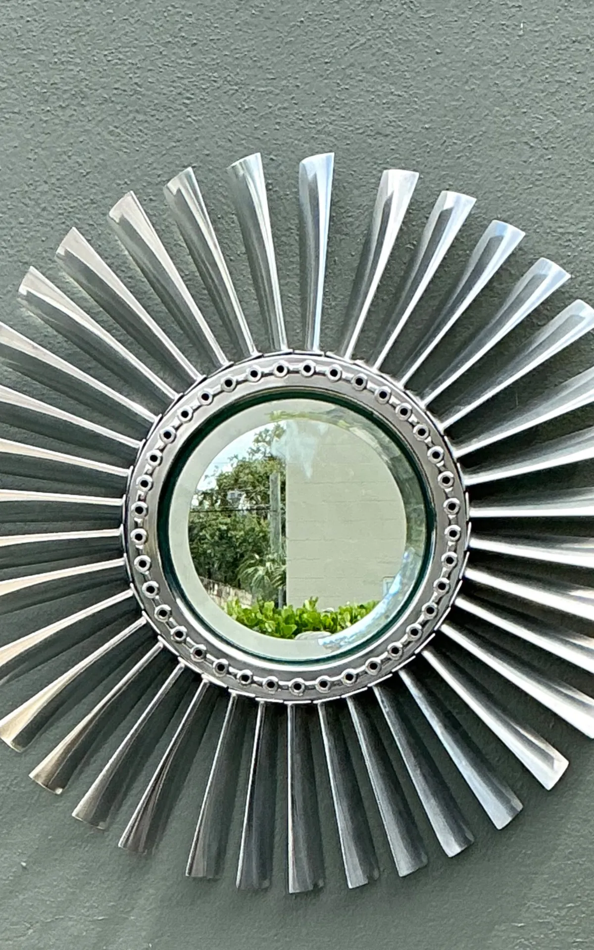 Vintage industrial Rolls Royce “Spey” Mirror — additional photo 5