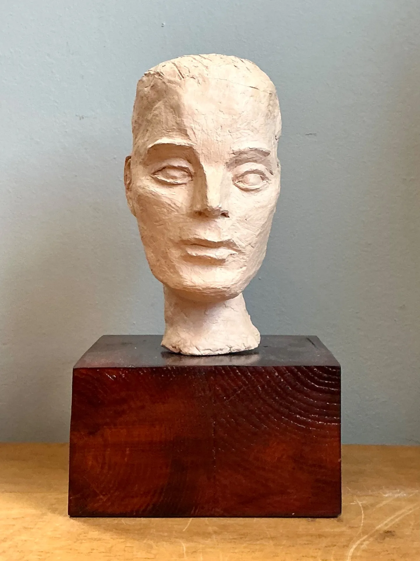Vintage Plaster Bust Of Man — additional photo 5