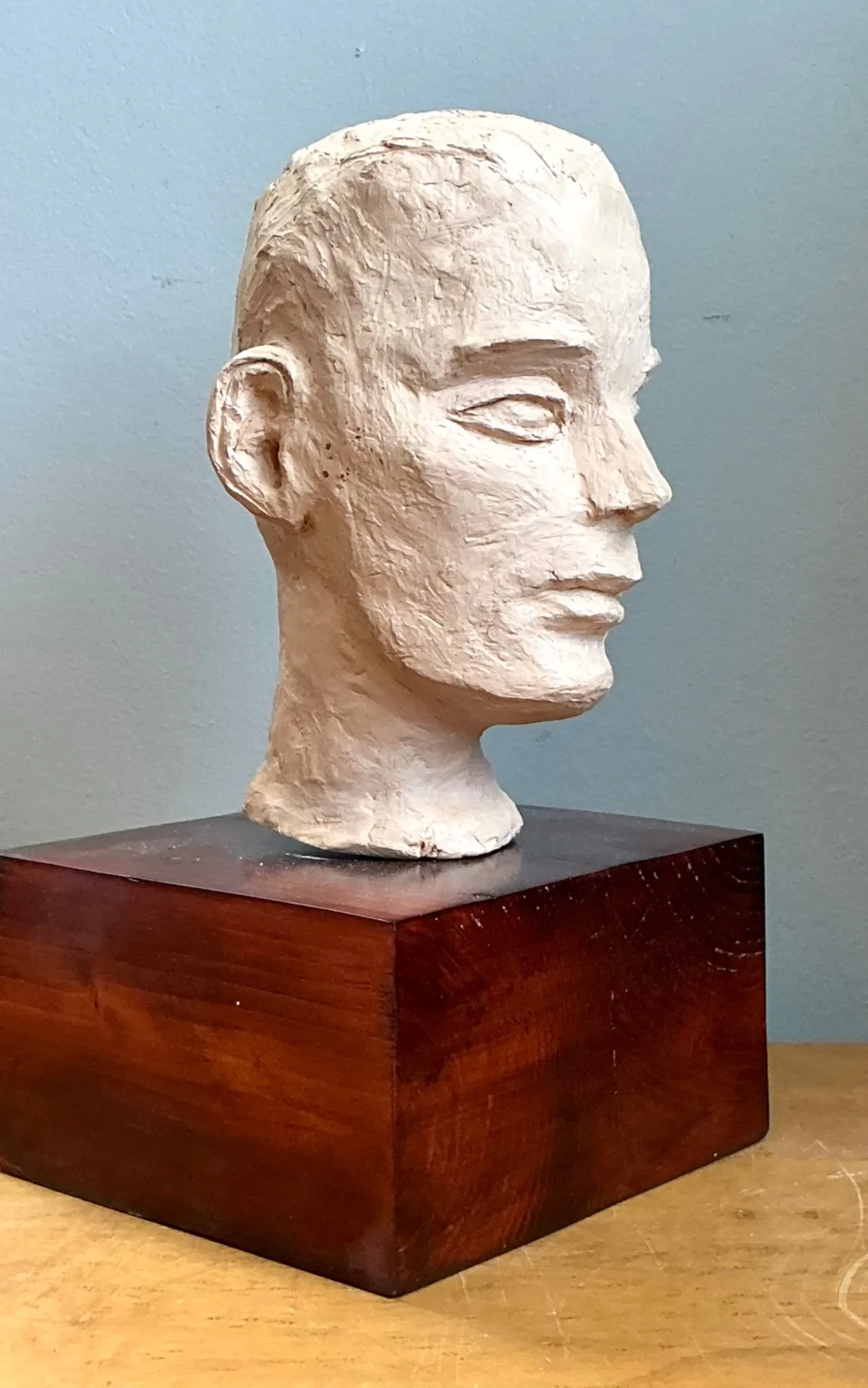 Vintage Plaster Bust Of Man — additional photo 7