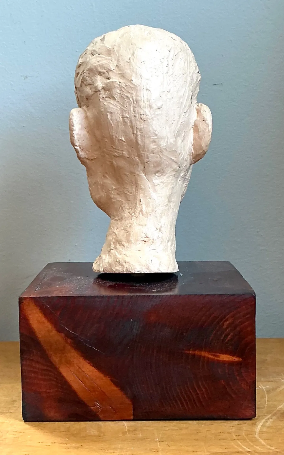 Vintage Plaster Bust Of Man — additional photo 3