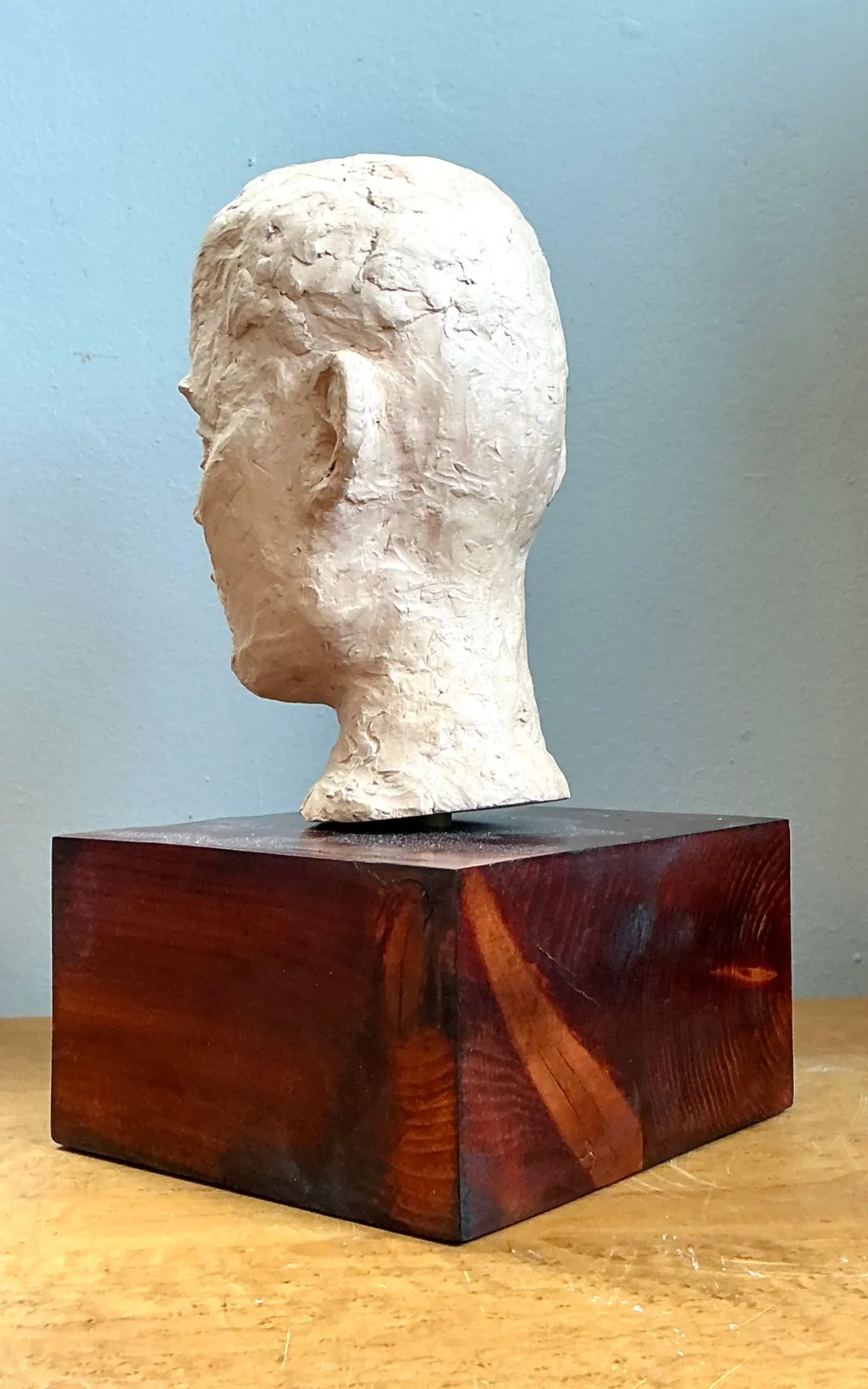 Vintage Plaster Bust Of Man — additional photo 6