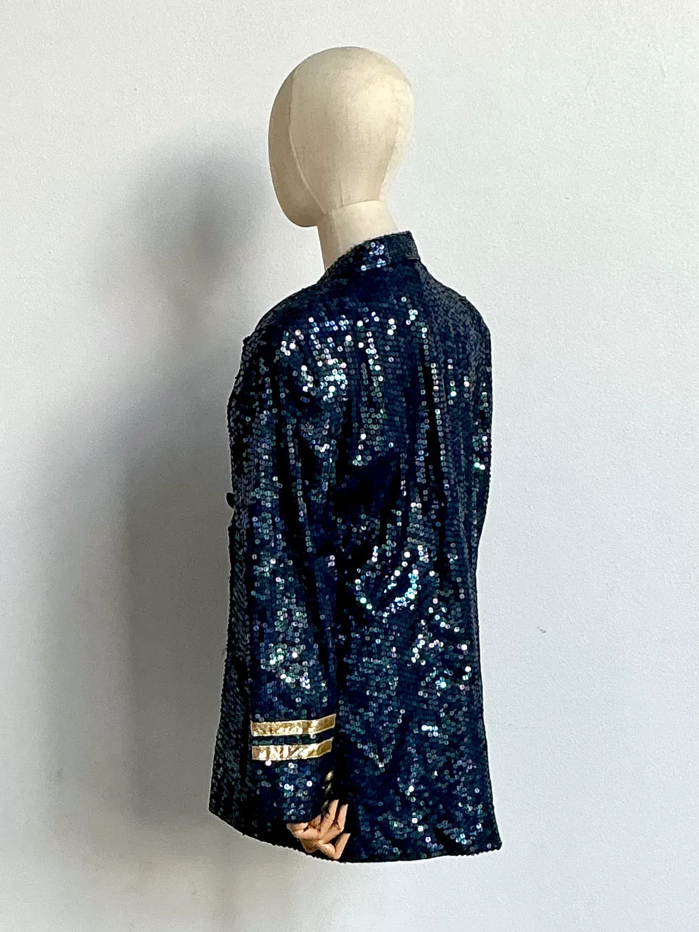 Vintage Nautical Sequin Blazer — additional photo 5