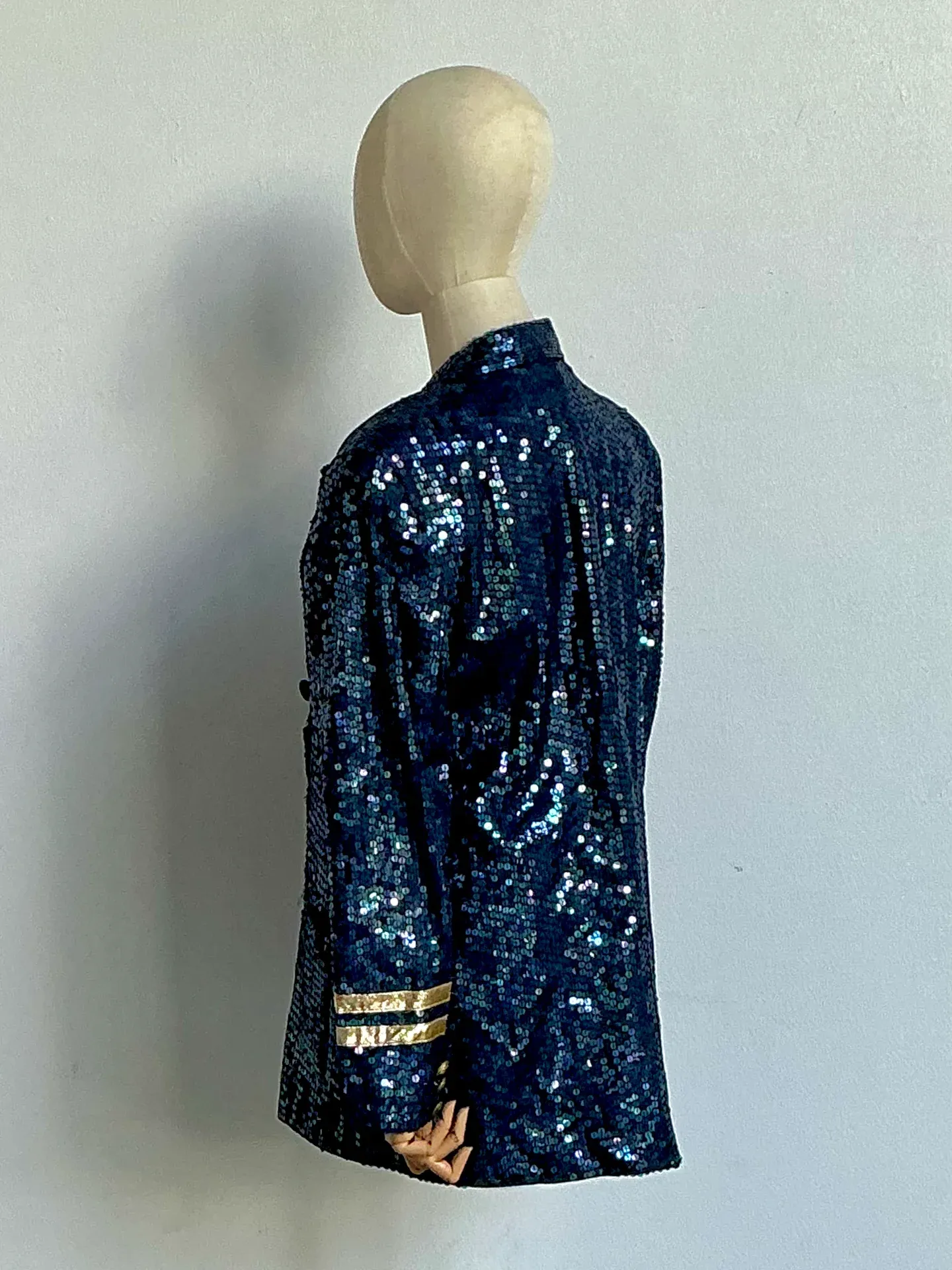 Vintage Nautical Sequin Blazer — additional photo 6