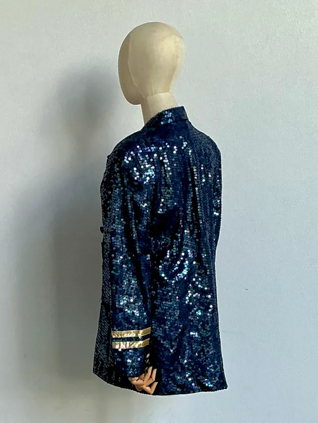 Vintage Nautical Sequin Blazer — additional photo 6