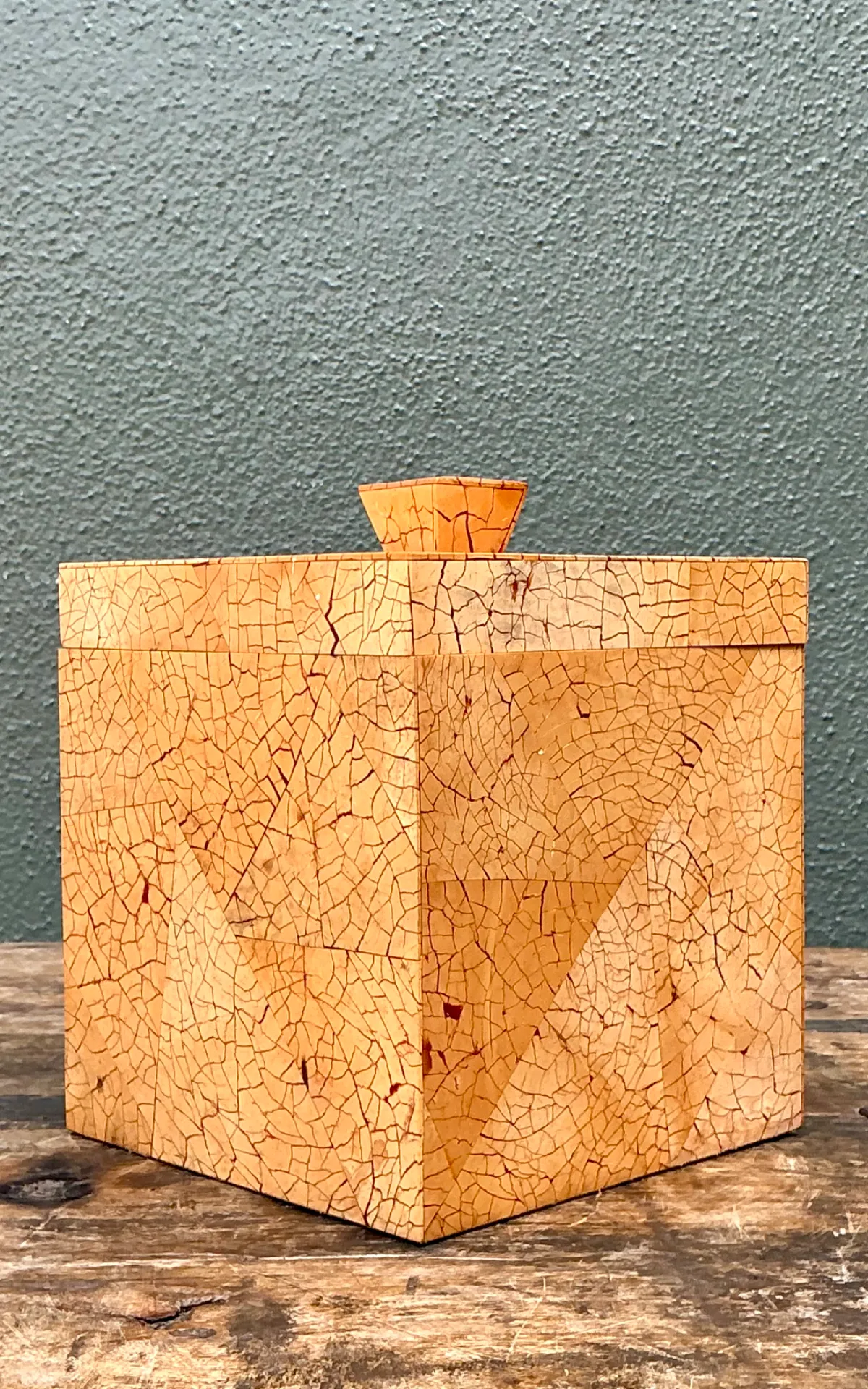 Vintage Coconut Shell Ice Bucket — additional photo 3