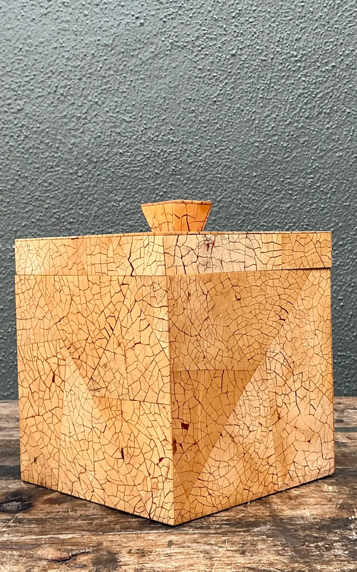 Vintage Coconut Shell Ice Bucket