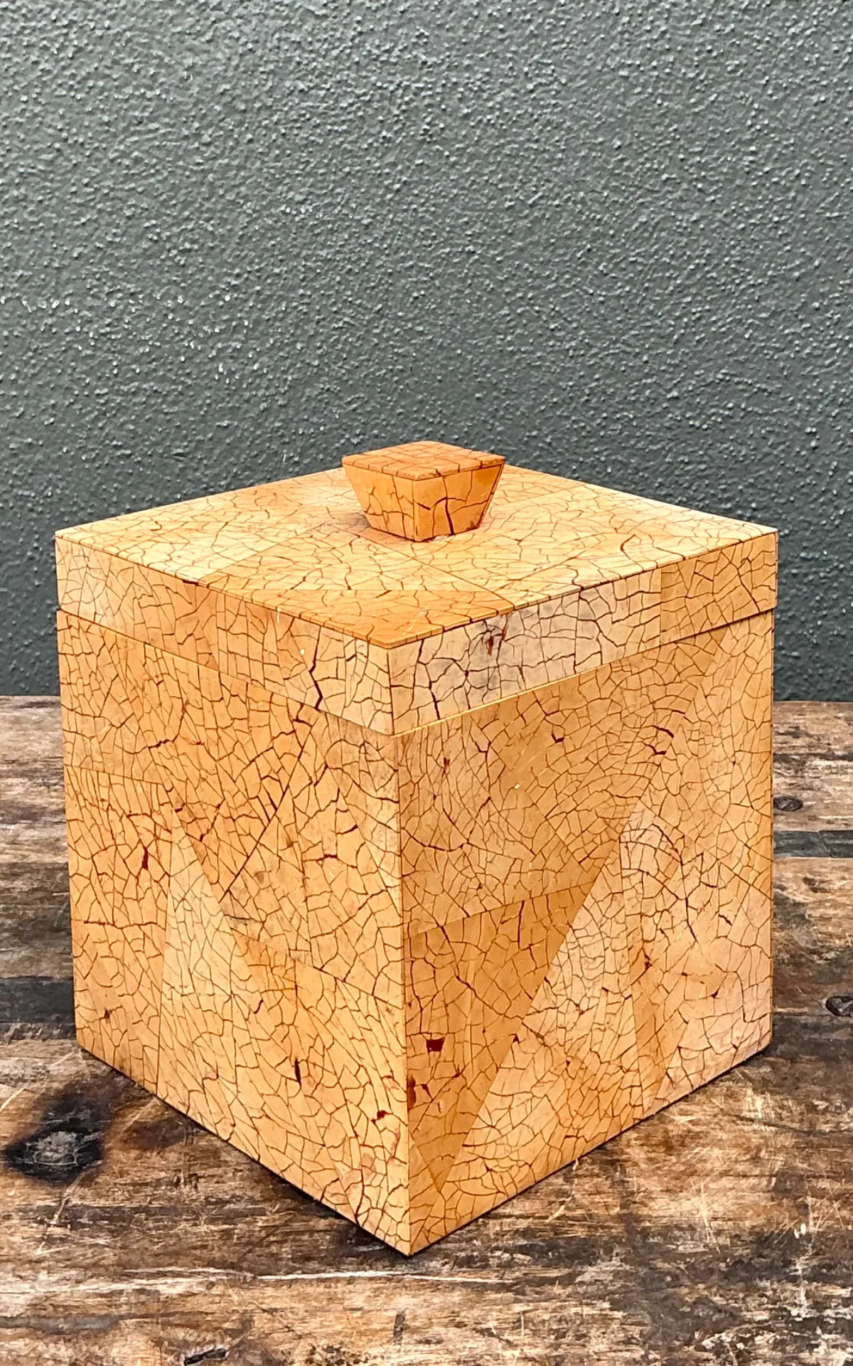 Vintage Coconut Shell Ice Bucket — additional photo 5