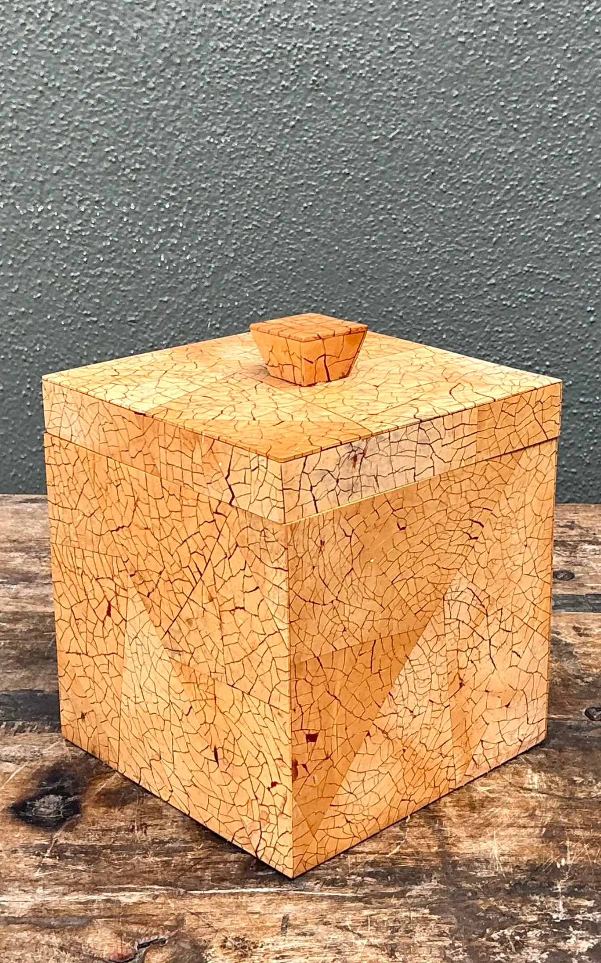 Vintage Coconut Shell Ice Bucket — additional photo 7