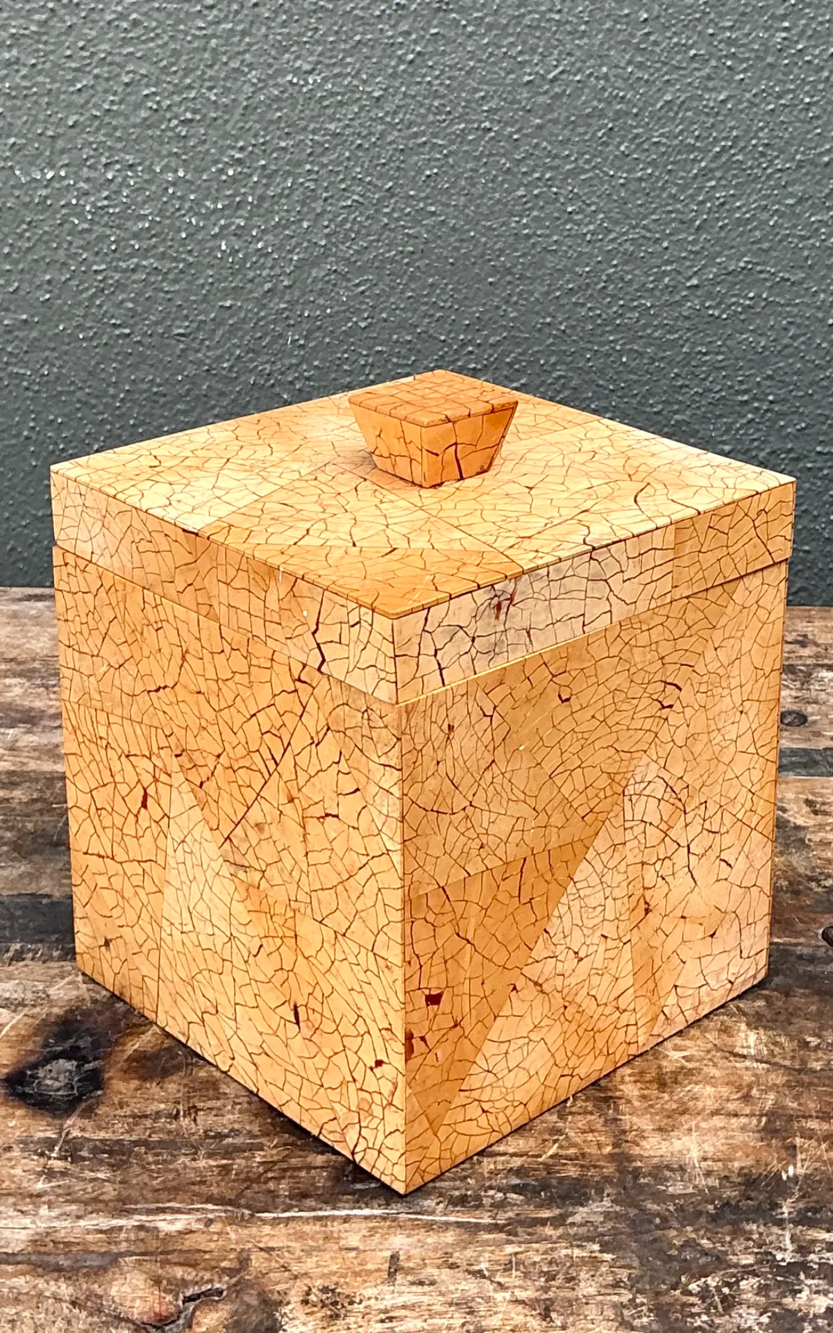 Vintage Coconut Shell Ice Bucket — additional photo 8