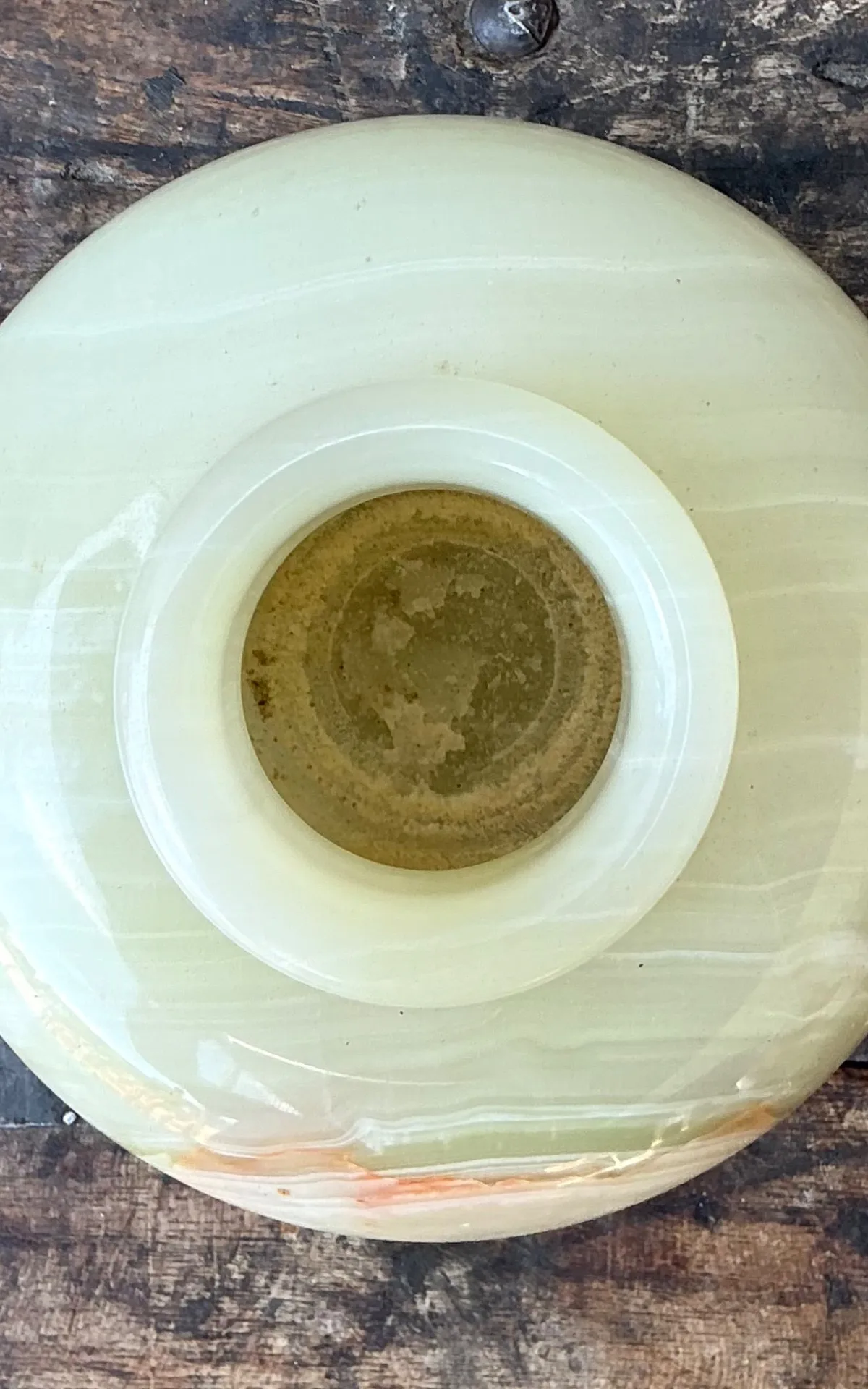 Vintage Stone Onyx Vase