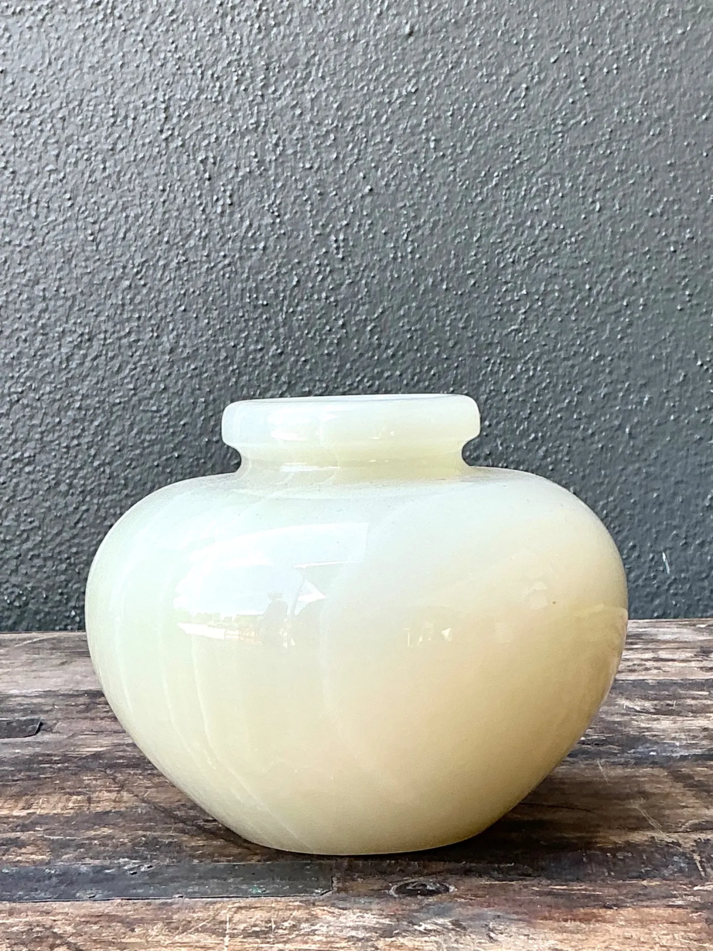 Vintage Stone Onyx Vase — additional photo 6