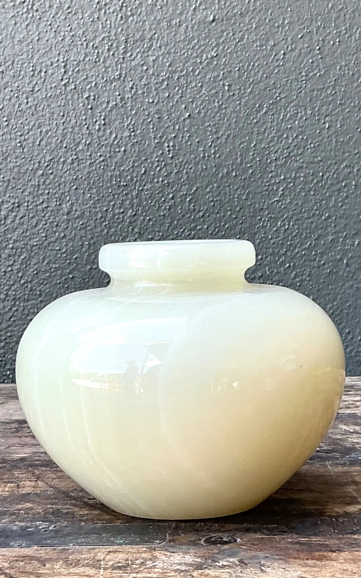 Vintage Stone Onyx Vase — additional photo 6