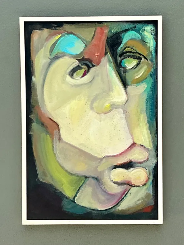Abstract Expressionist Oil Painting on Canvas — additional photo 1