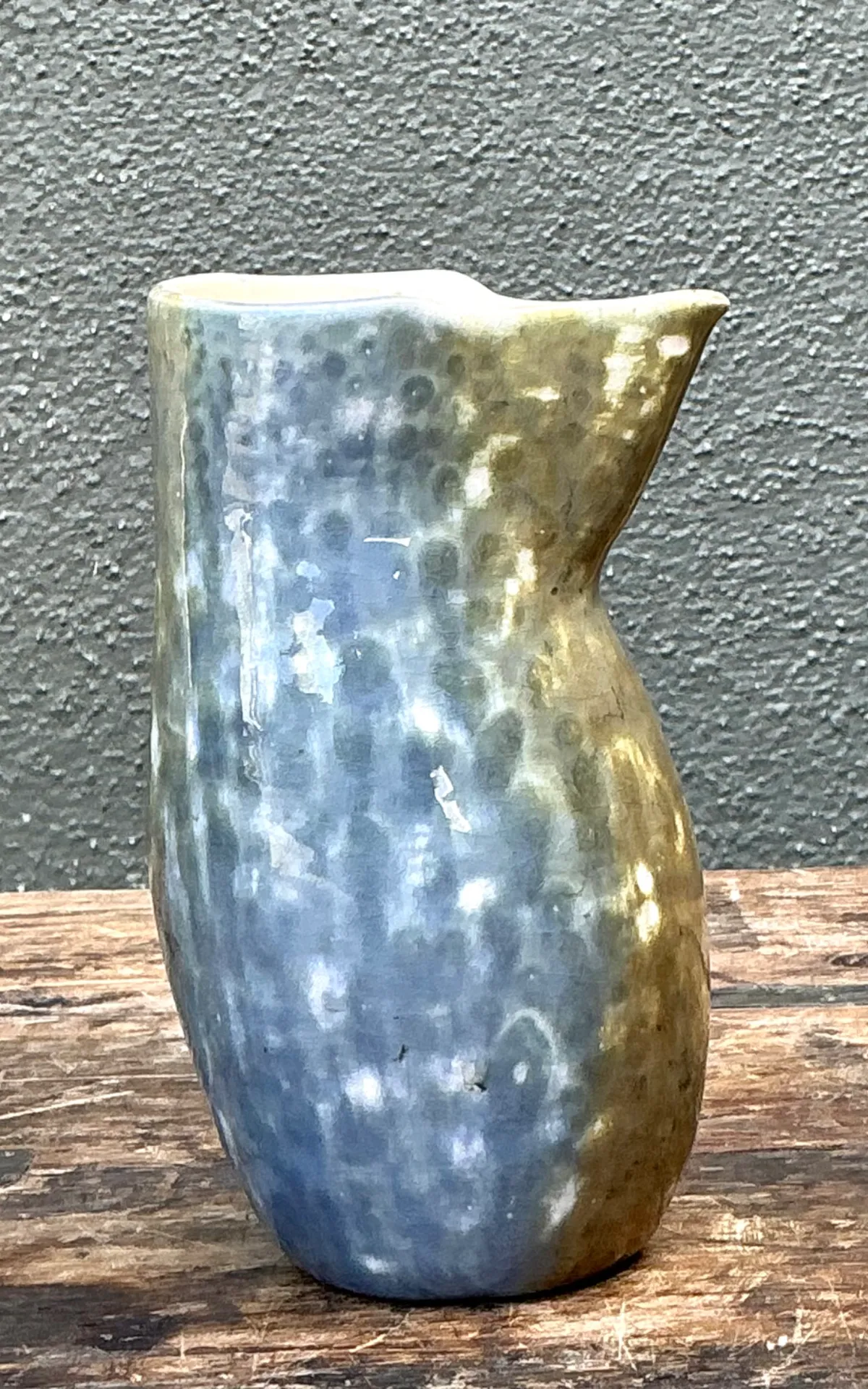 Vintage Abstract Ceramic Pitcher — additional photo 3
