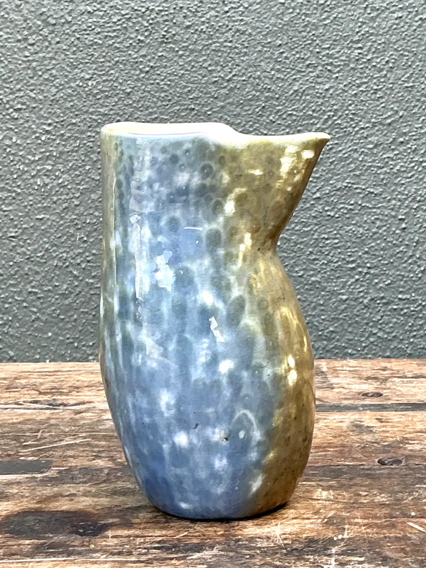 Vintage Abstract Ceramic Pitcher — additional photo 4
