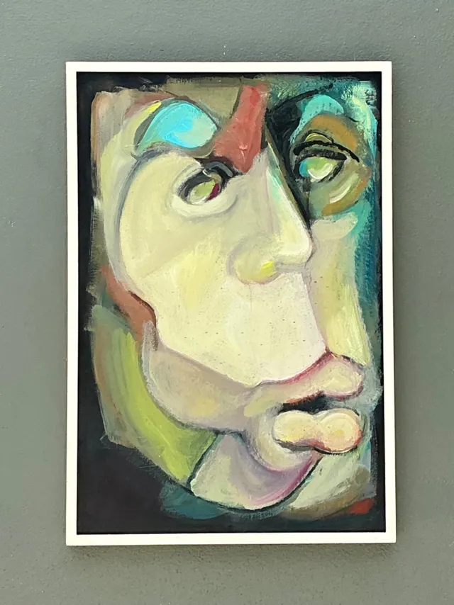 Abstract Expressionist Oil Painting on Canvas — additional photo 2