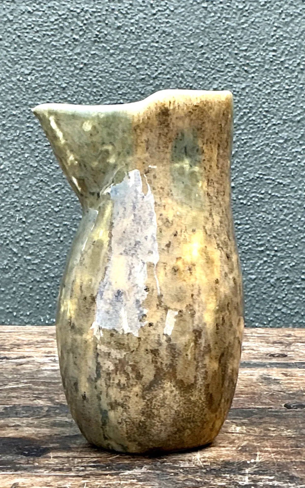 Vintage Abstract Ceramic Pitcher — additional photo 6
