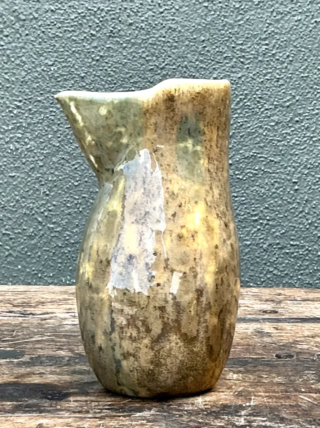 Vintage Abstract Ceramic Pitcher — additional photo 6