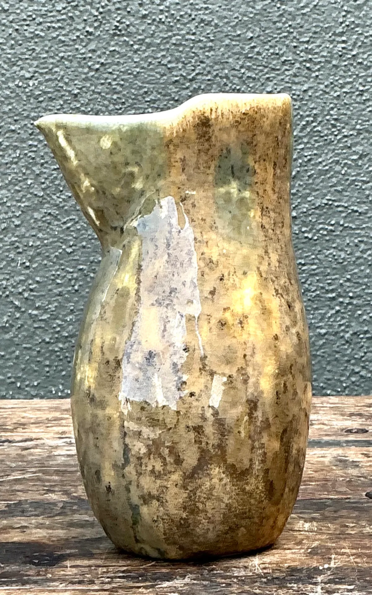 Vintage Abstract Ceramic Pitcher — additional photo 2