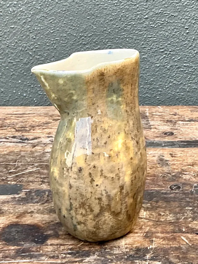Vintage Abstract Ceramic Pitcher — additional photo 8