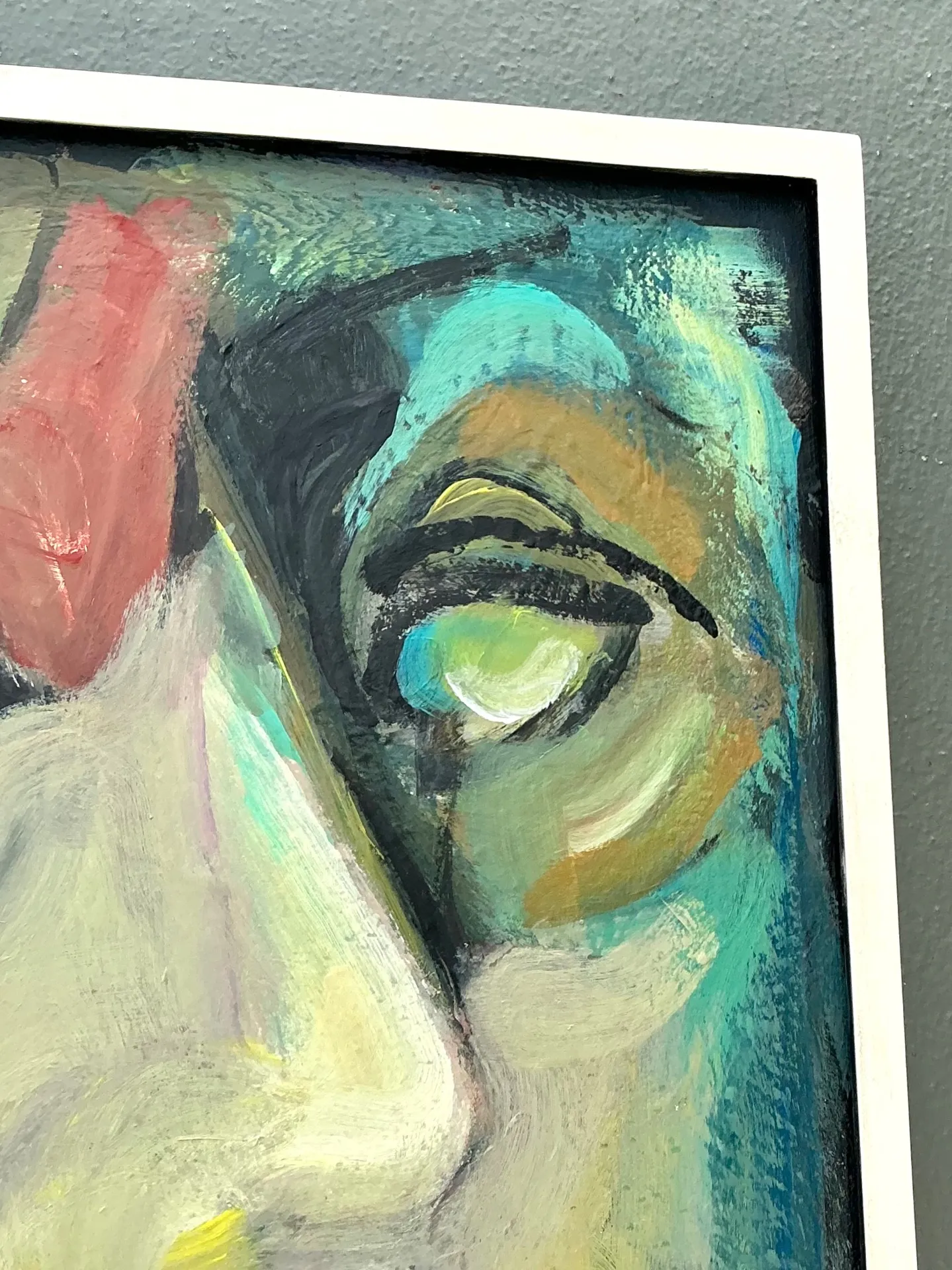 Abstract Expressionist Oil Painting on Canvas — additional photo 3